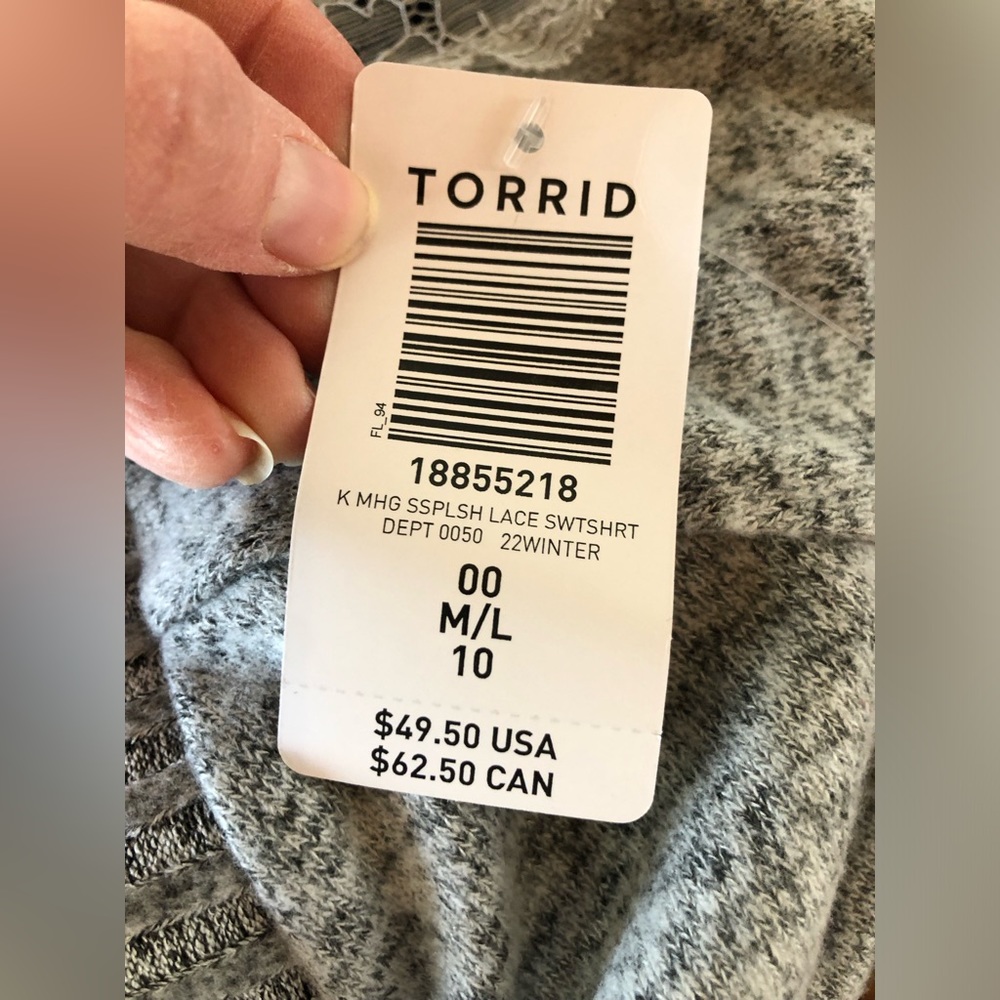 Torrid Super Soft women’s 10 lounge date movies brunch baby shower dinner shop - Picture 7 of 8
